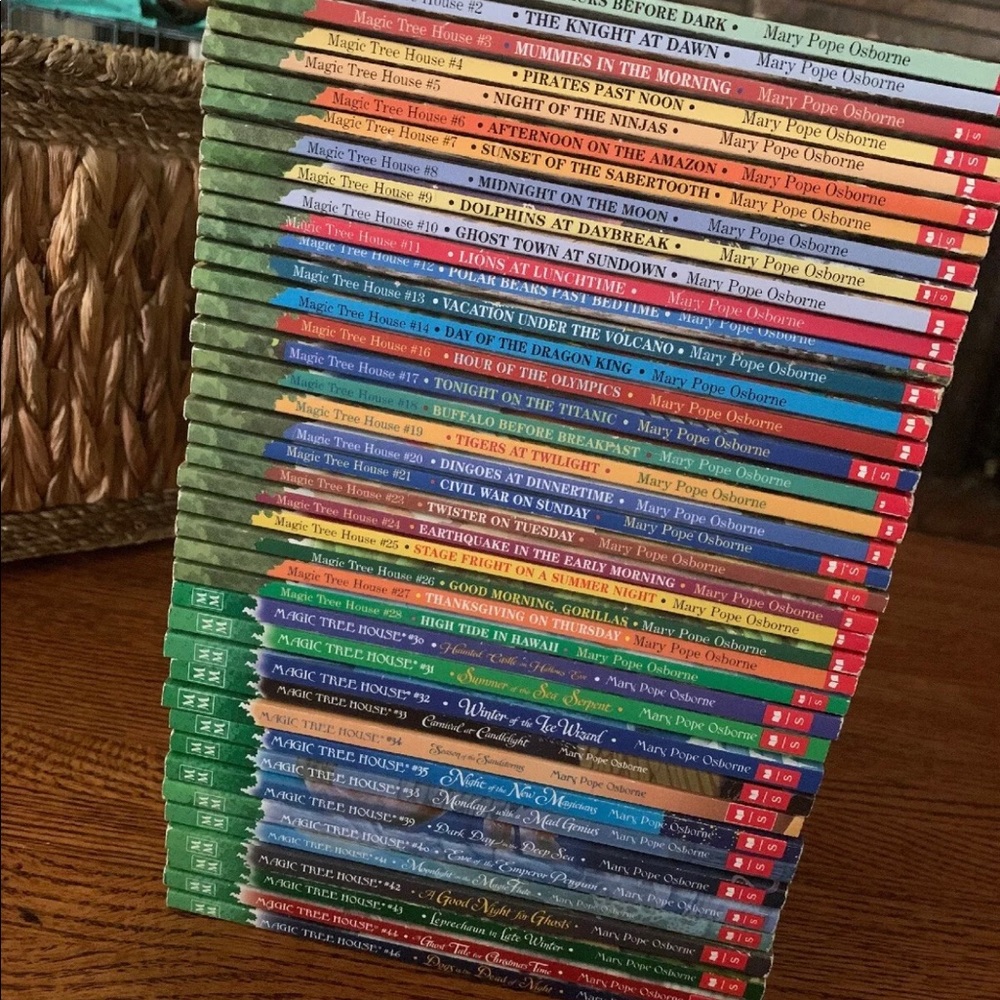 Magic Tree House Lot Of Books... 40 Books.